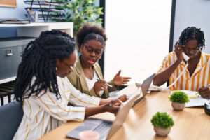 Women Collaborating amongst themselves